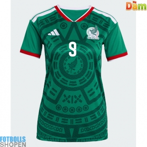 Billiga Mexiko Raul Jimenez #9 Hemmatröja Dam VM 2026 Kortärmad